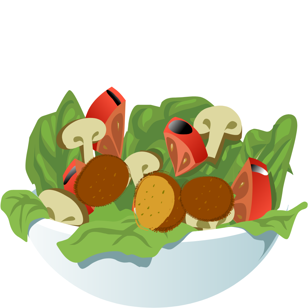 crudités et falafels Crudités et falafels